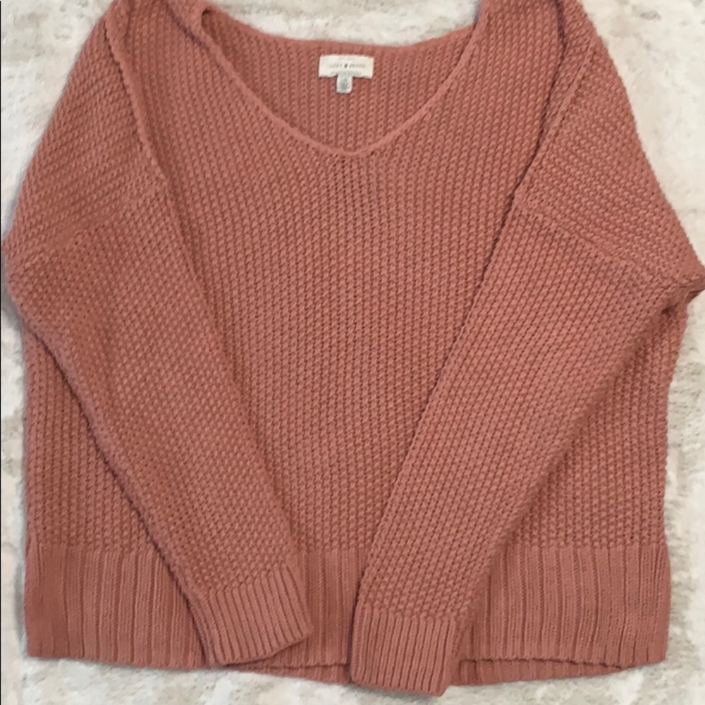 Oversized lucky brand sweater